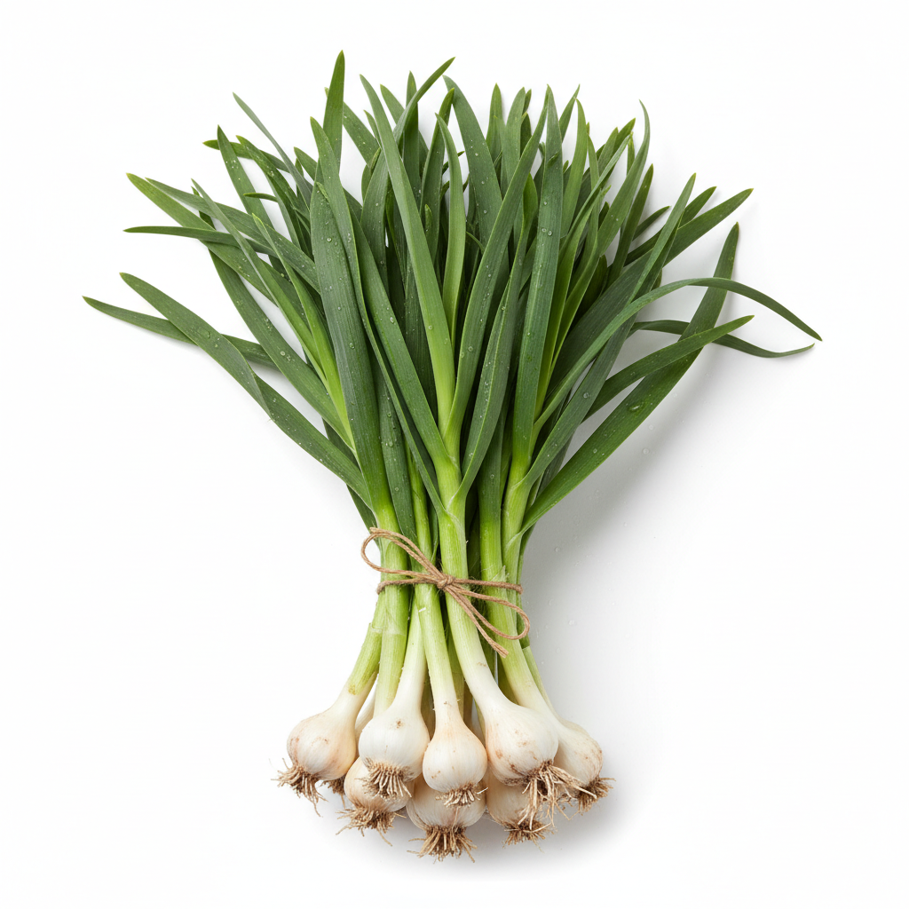 Green Garlic — हरा लहसुन