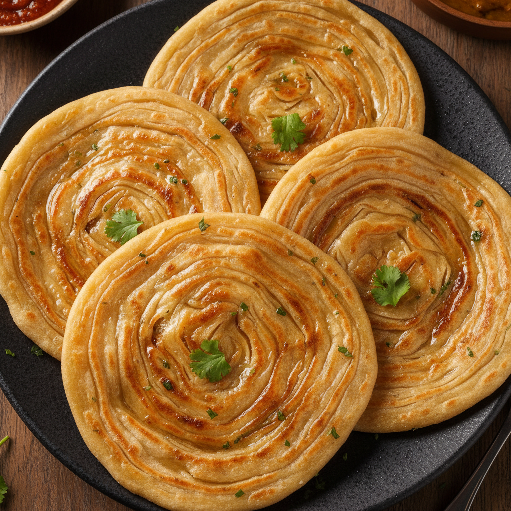 Lachha Paratha Style Fry Roti