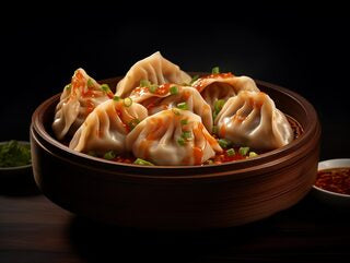 🔥 ZeroZon Spicy Veg Momos ⭐🔥😋