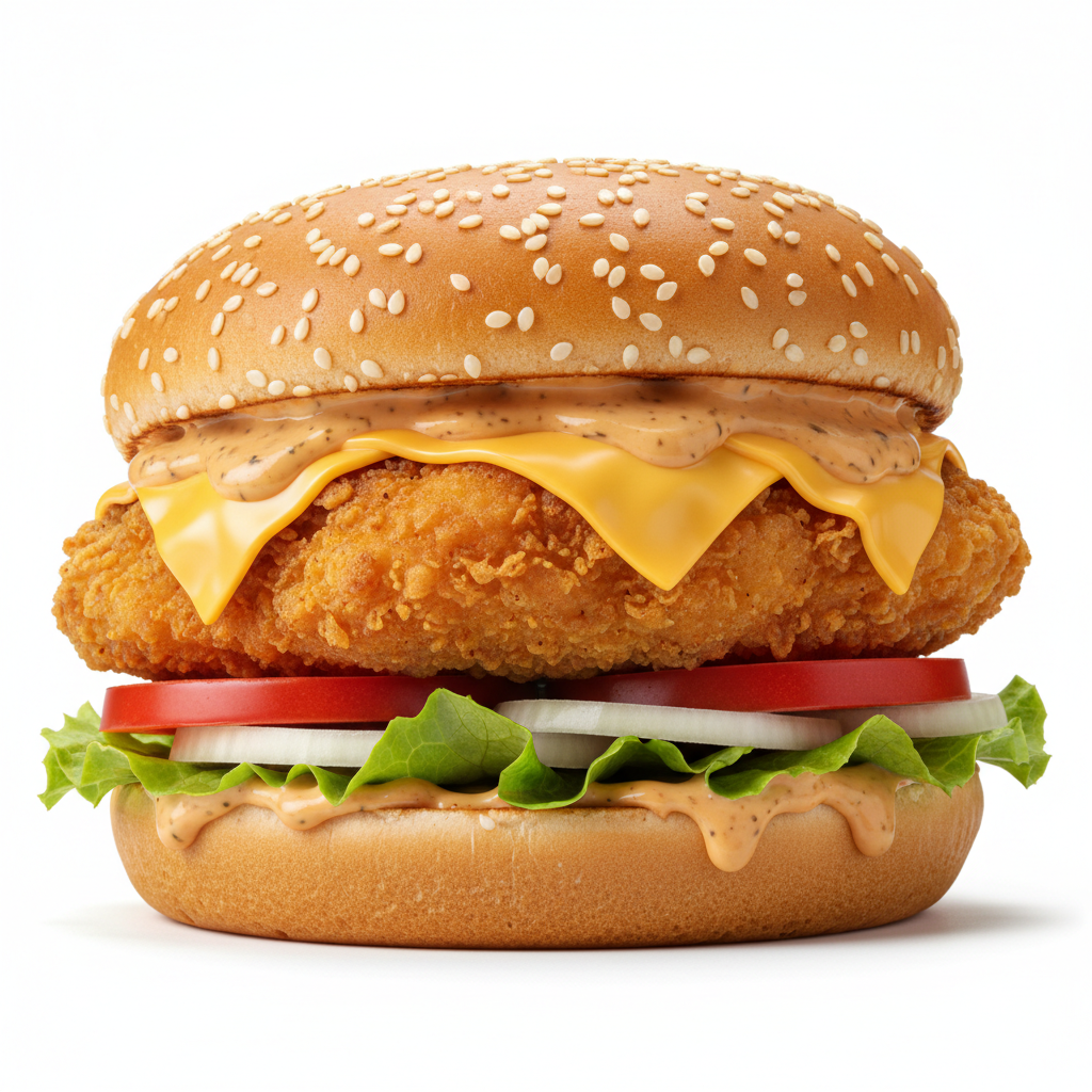 Chicken Cheese Burger