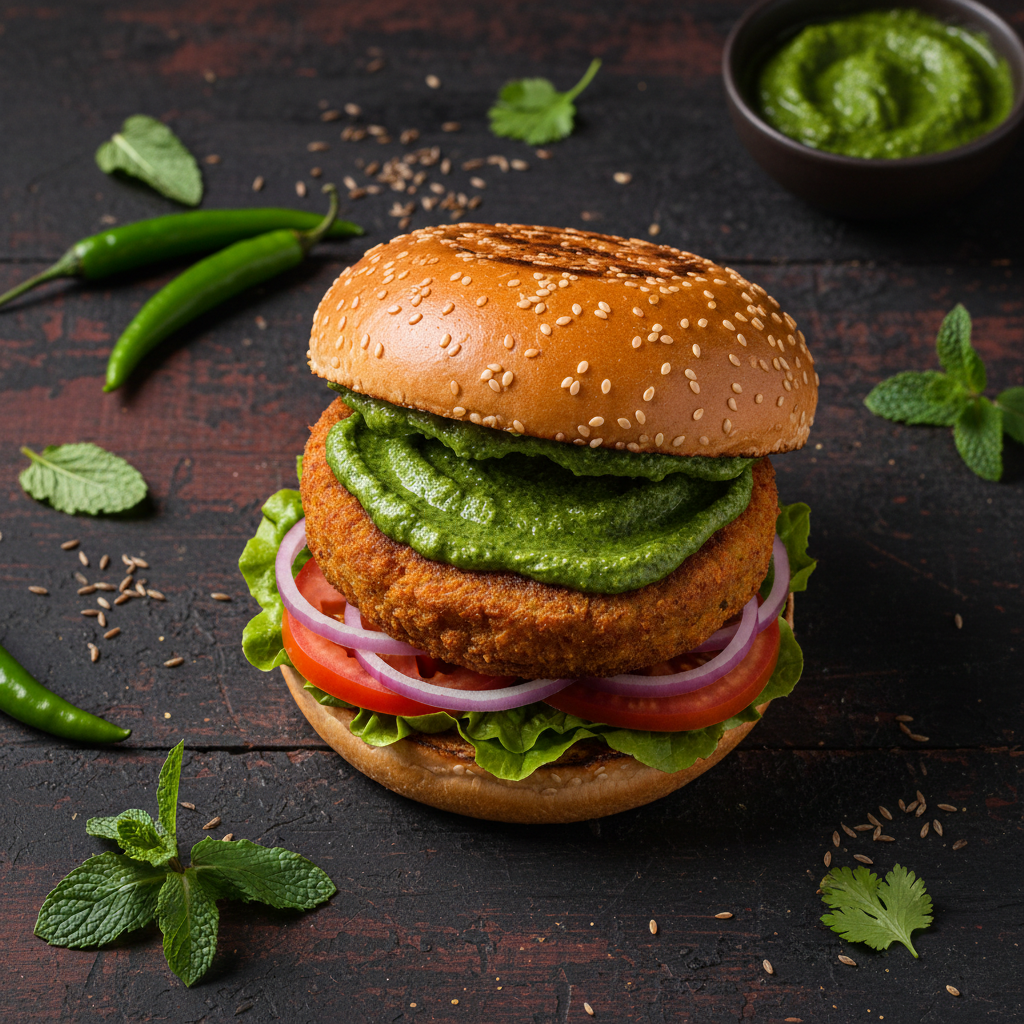 Aloo Tikki Burger