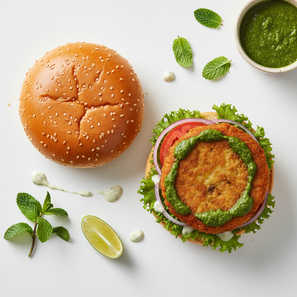 Aloo Tikki Burger