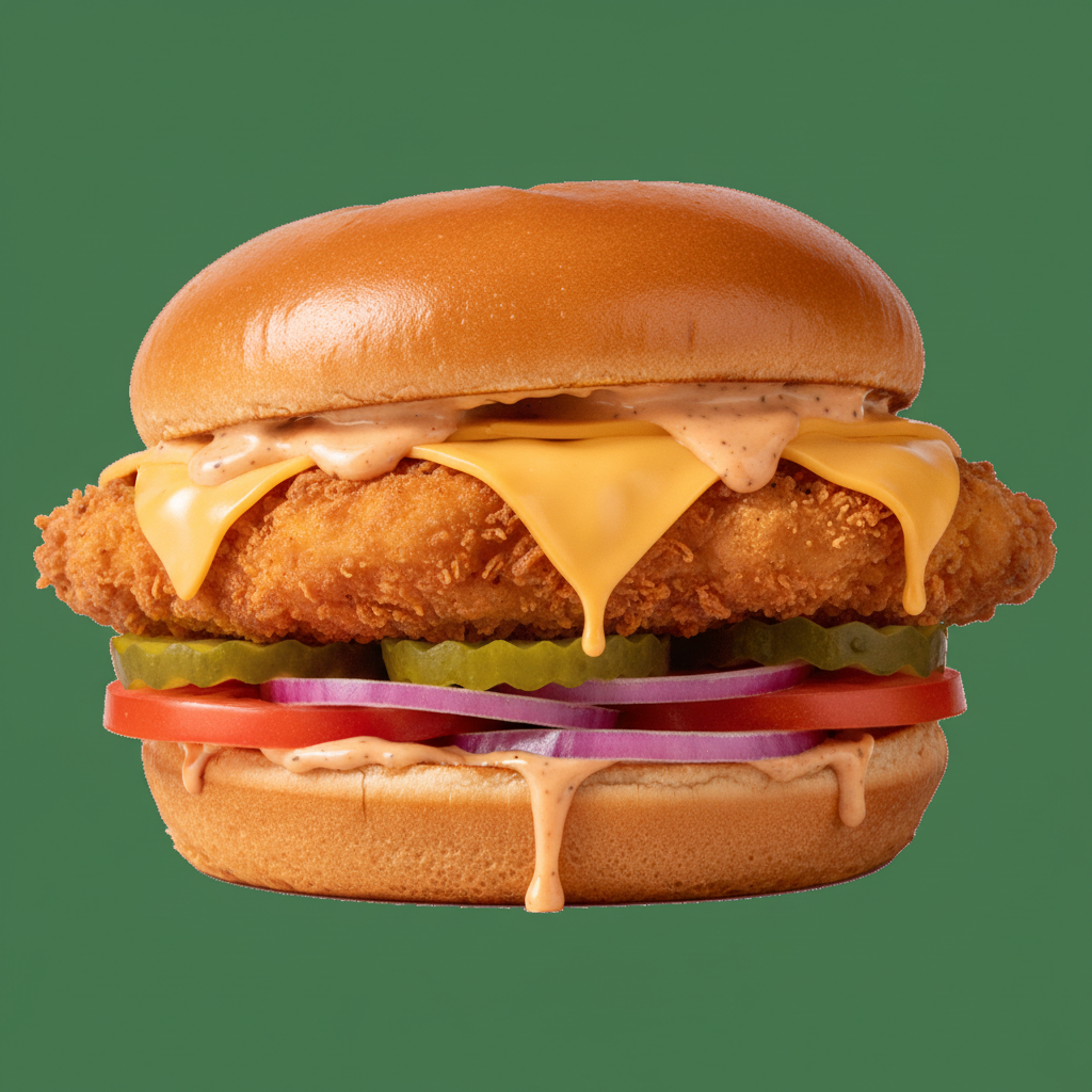 Chicken Cheese Burger