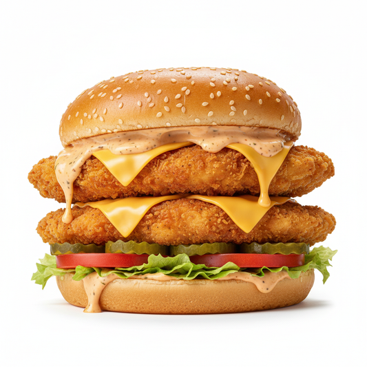 Double Chicken Burger