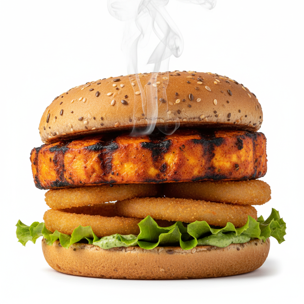 Paneer Tikka Burger