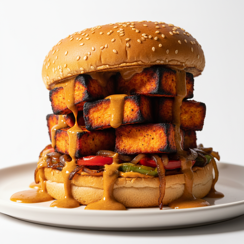Paneer Tikka Burger